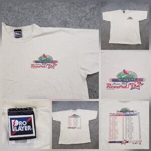 Vintage St. Louis Cardinals Shirt Mens XXL‎ MLB Baseball Mark McGwire Pro Player